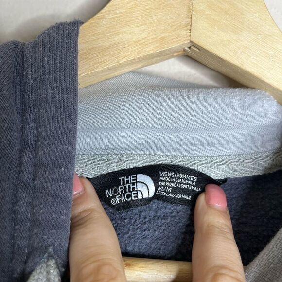 The north face pullover hoodie men’s size medium gray - Picture 6 of 8